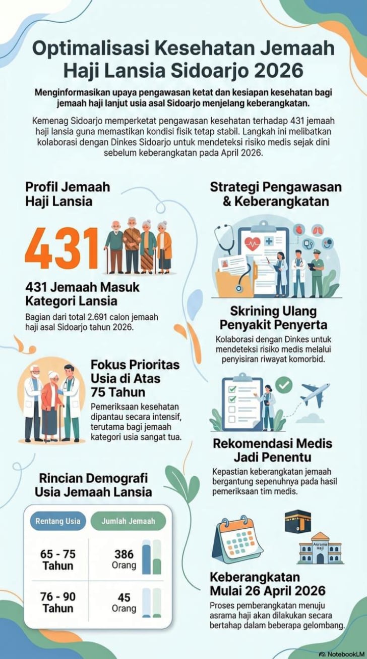Kemenag Sidoarjo Optimalkan Pemantauan Kesehatan 431 Calon Jemaah Haji Lansia 2 WhatsApp Image 2026 04 19 at 10.44.51