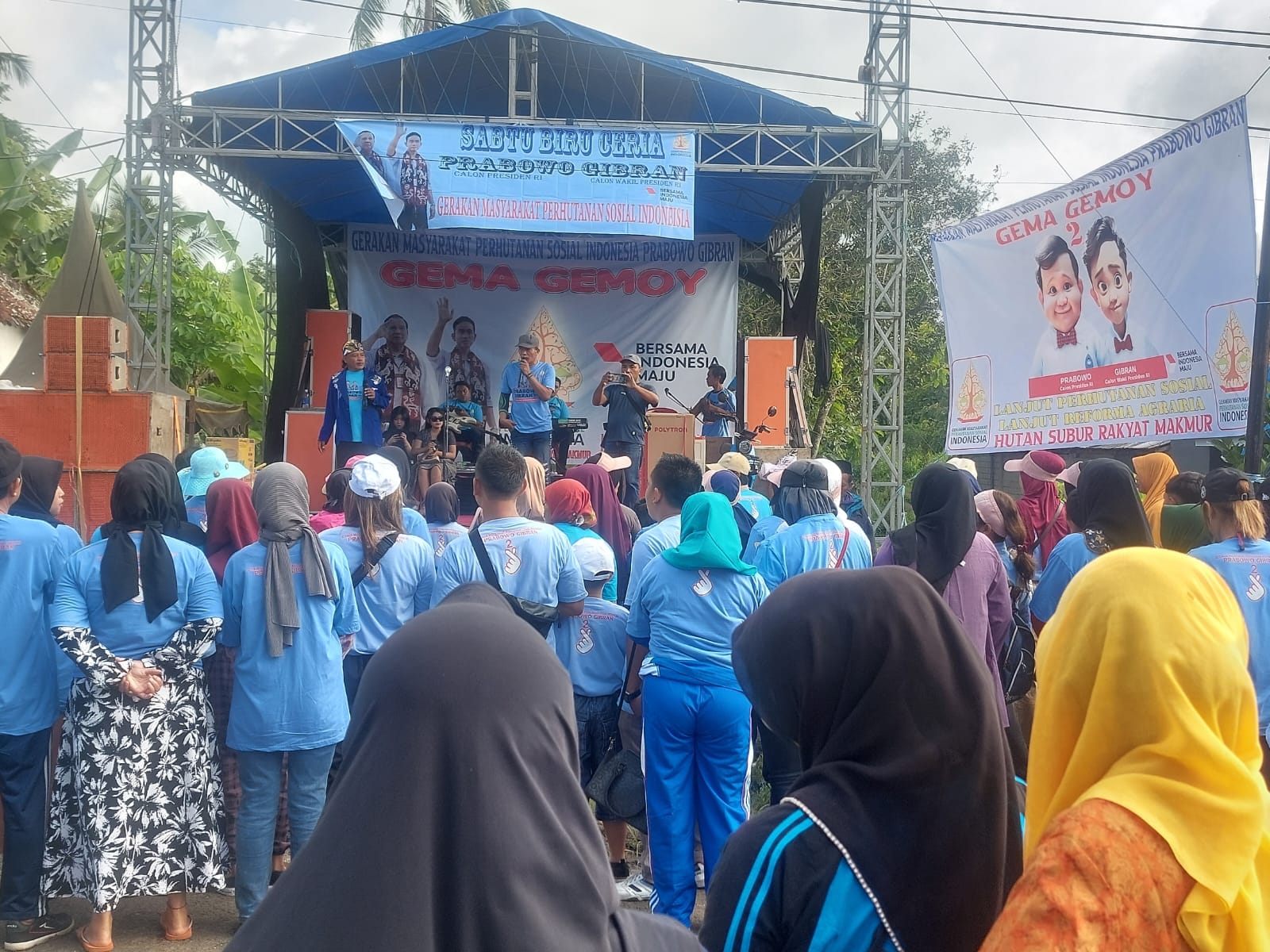 Warga Bantur Malang Dukung Prabowo Menang Satu Putaran 1 1 gemoi