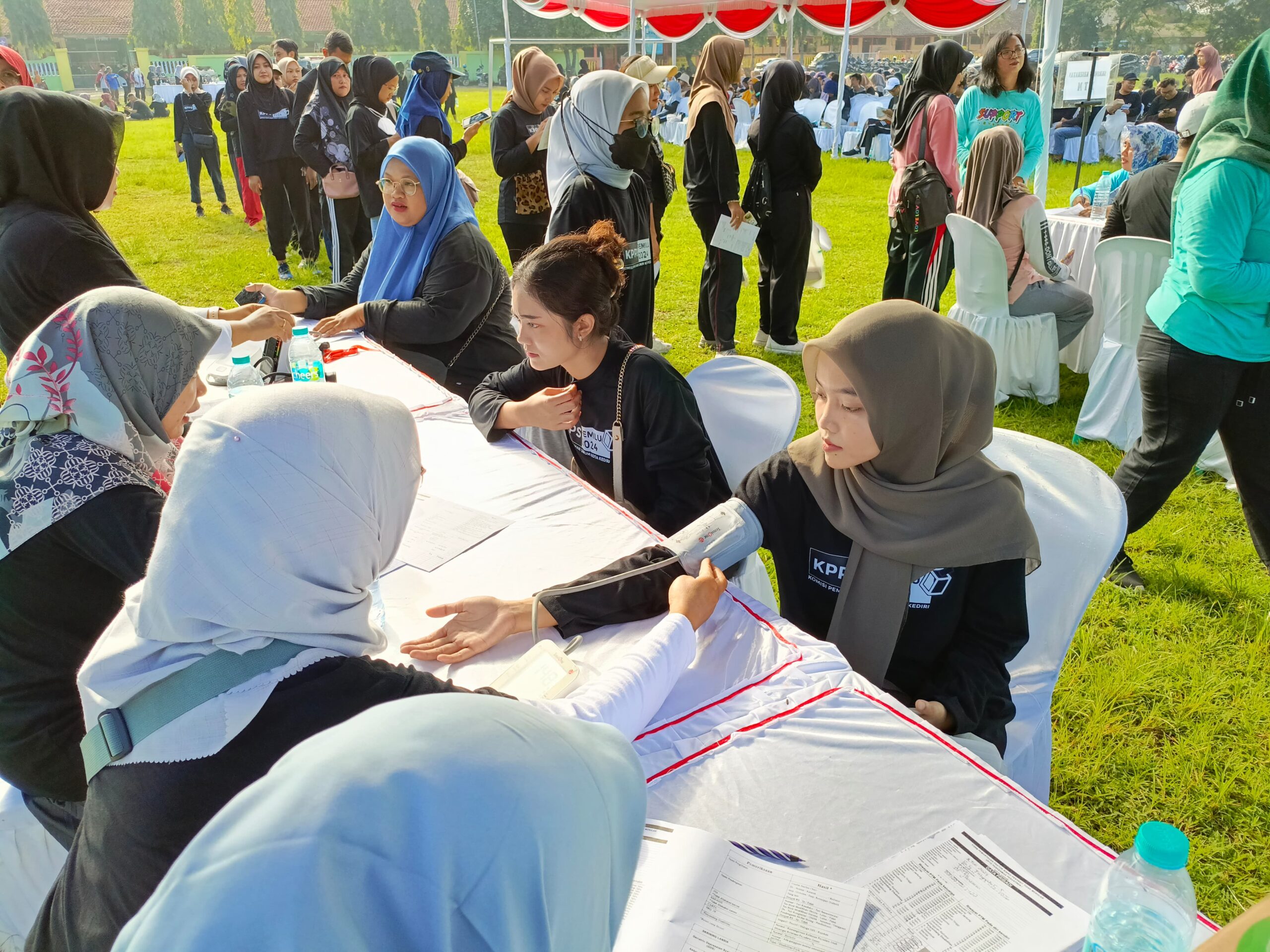Dinkes Kediri Skrining Kesehatan KPPS Jelang Pemilu 2024 11 12 scaled