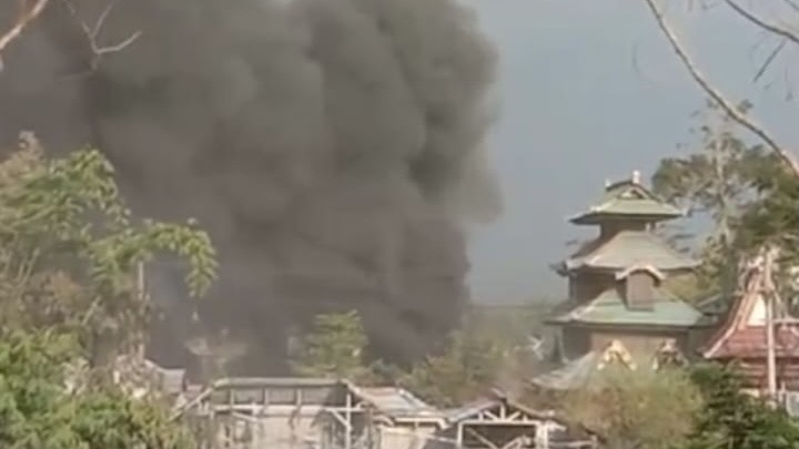 Area Jatim Park 3 Kota Batu Diduga Terbakar, Kepulan Asap Hitam Viral di Sosmed