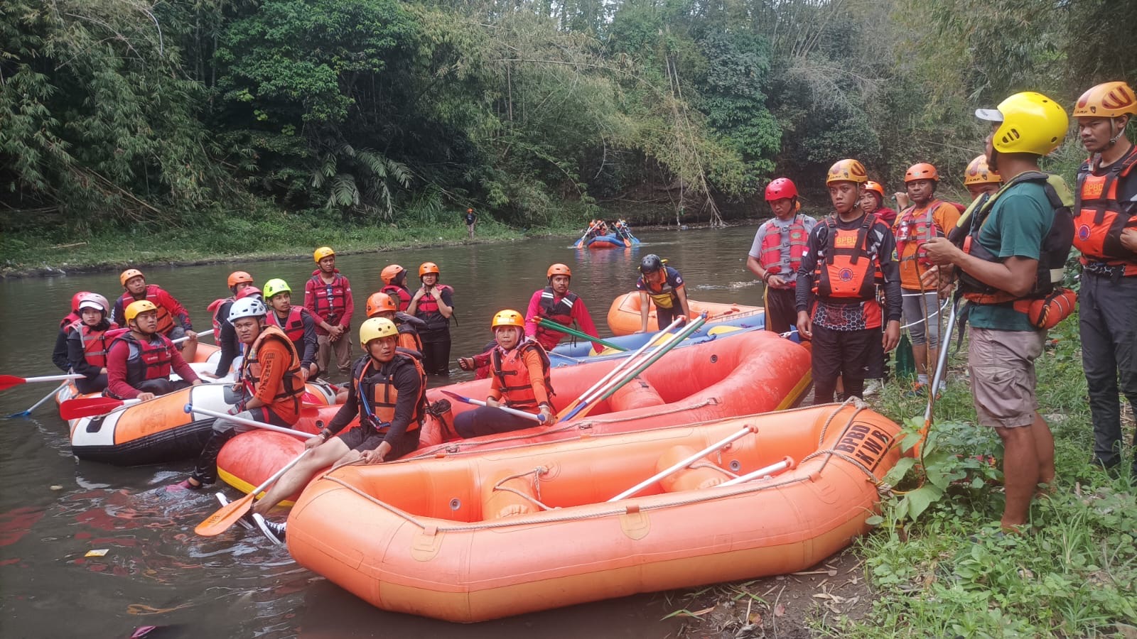 Relawan Tanggap Bencana di Malang Asah Keterampilan Hadapi Potensi Megathrust
