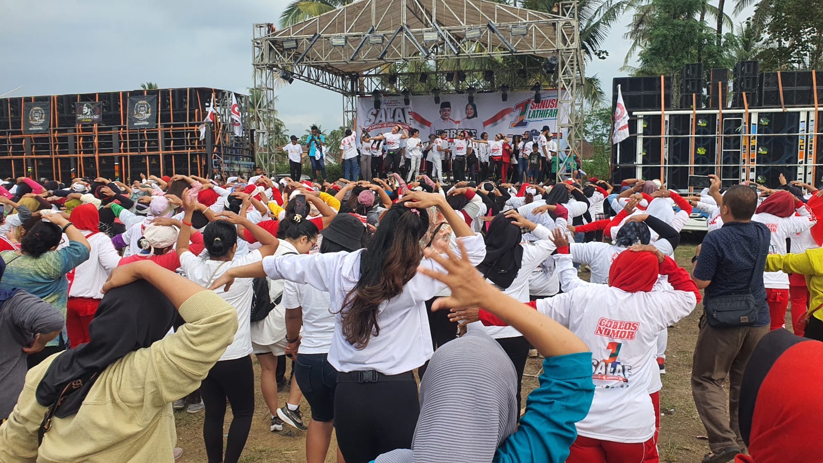 Usai Isi Acara Pelantikan Prabowo, Komunitas Sound Horeg Deklarasikan Dukung Sanusi-Lathifah