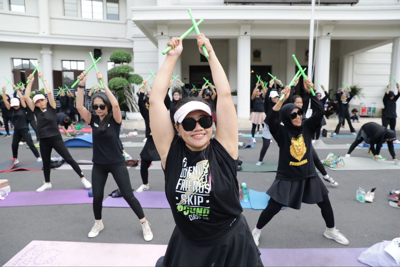 Perkuat Kesehatan Mental, IJTI Korda Malang Raya Gelar Pound With View di Balai Kota Malang