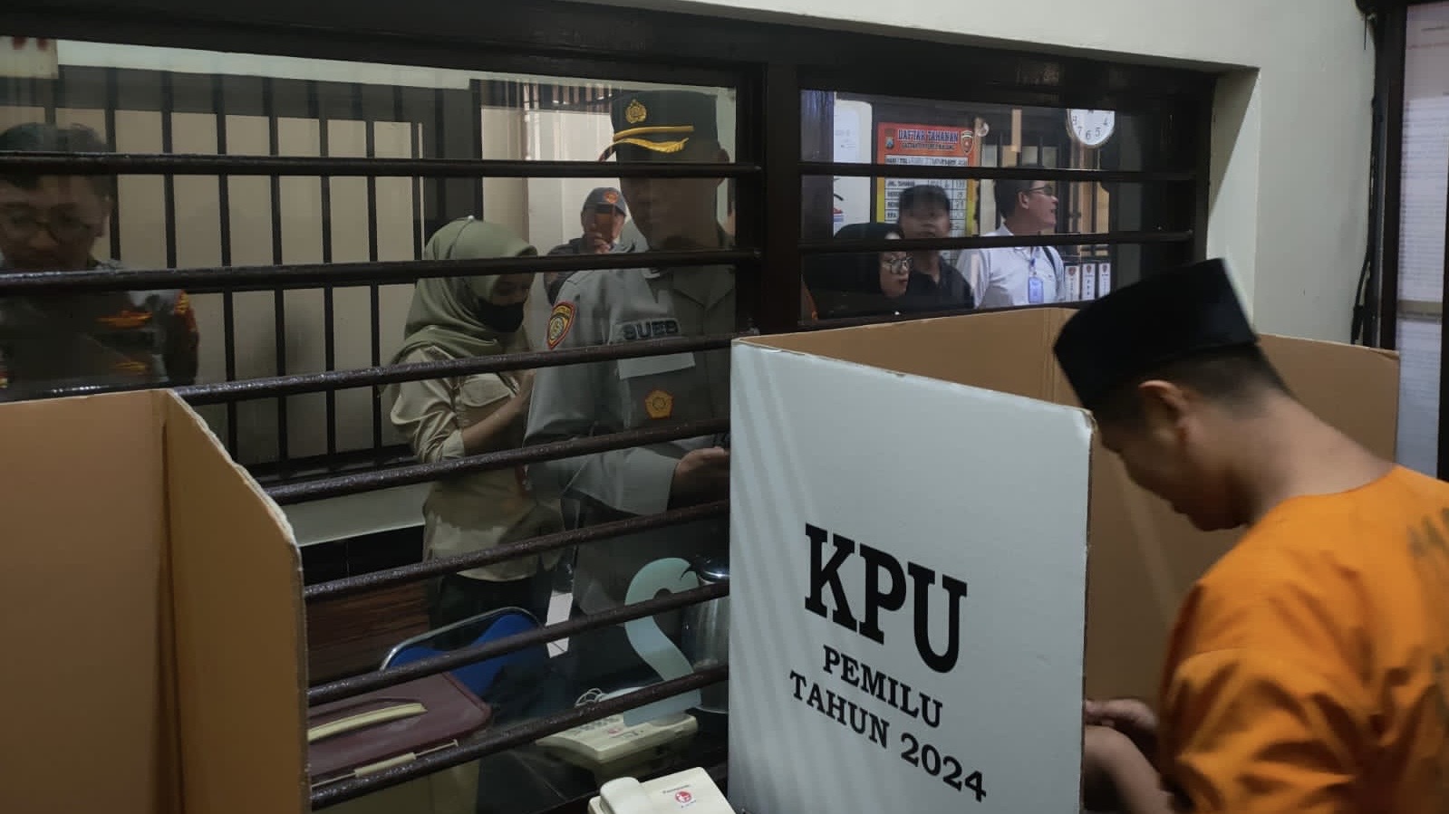 Polres Malang Fasilitasi Tahanan Gunakan Hak Pilih dalam Pilkada Serentak 2024