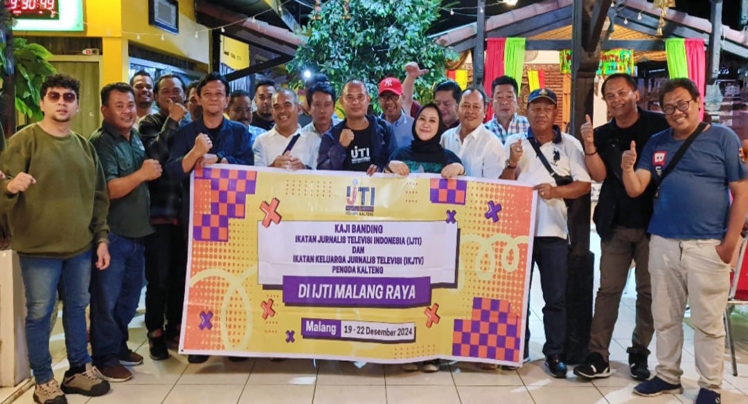 IJTI Pengda Kalteng Studi Banding ke IJTI Korda Malang Raya