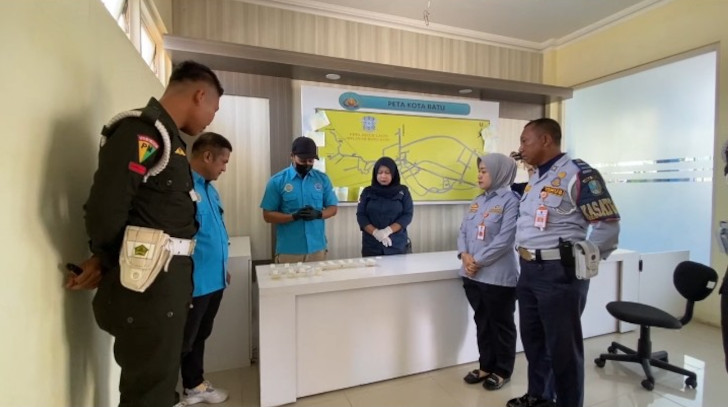 Gelar Razia di Sejumlah Tempat BNN Kota Batu Temukan 1 Orang Positif Sabu