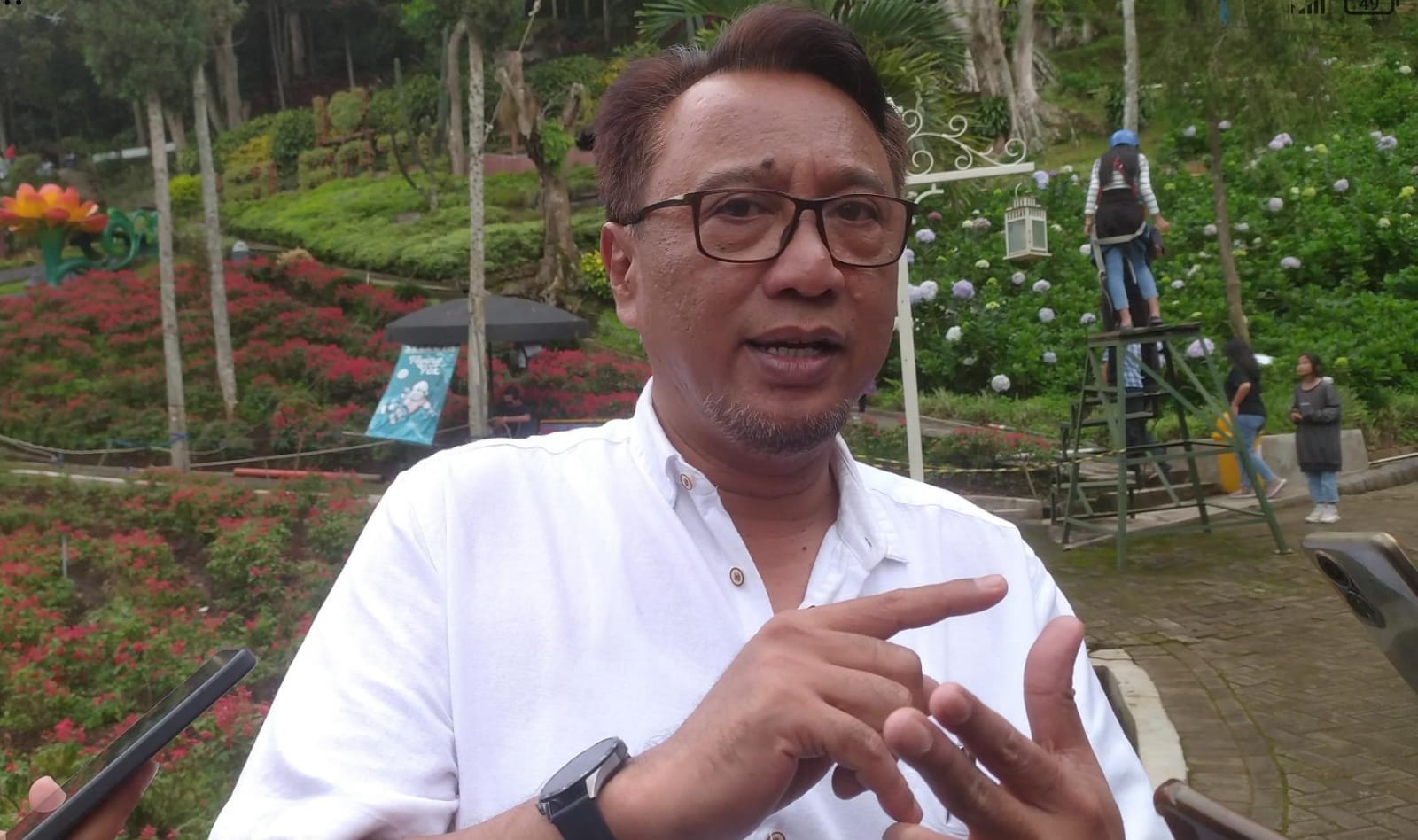 Ketua Perhimpunan Hotel dan Restoran Indonesia (PHRI) Kota Batu, Sujud Hariadi. (Foto: Firmansyah)