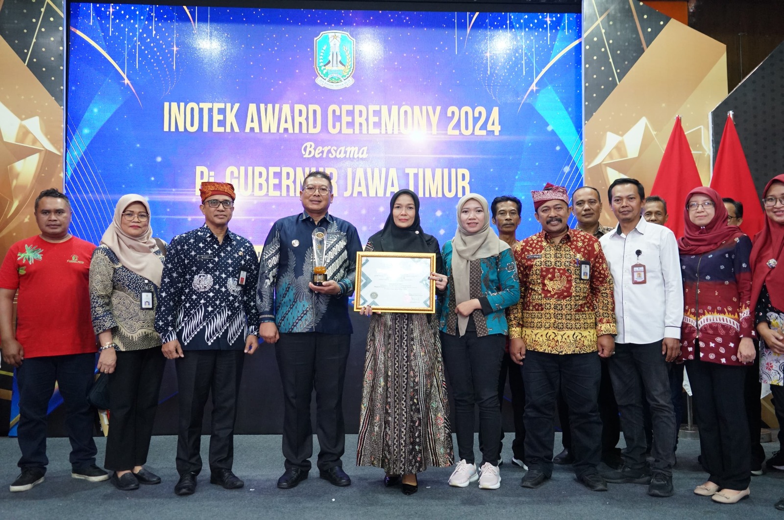 "Samber Petir" Desa Tunjungtirto Singosari Raih Penghargaan INOTEK Award