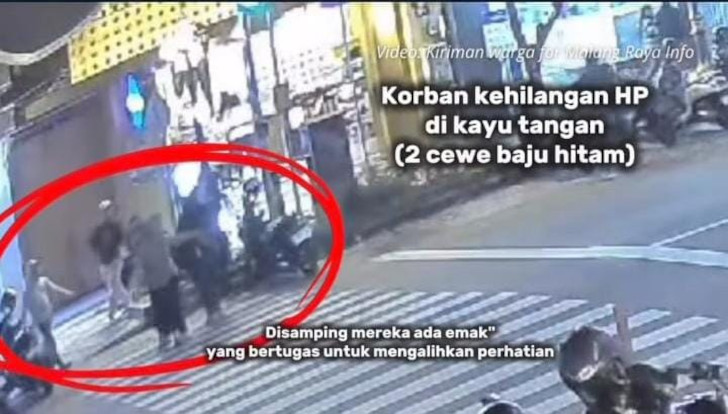 Identitas Dikantongi, Polisi Kejar Koplotan Copet yang Beroperasi di Kawasan Kayutangan Heritage