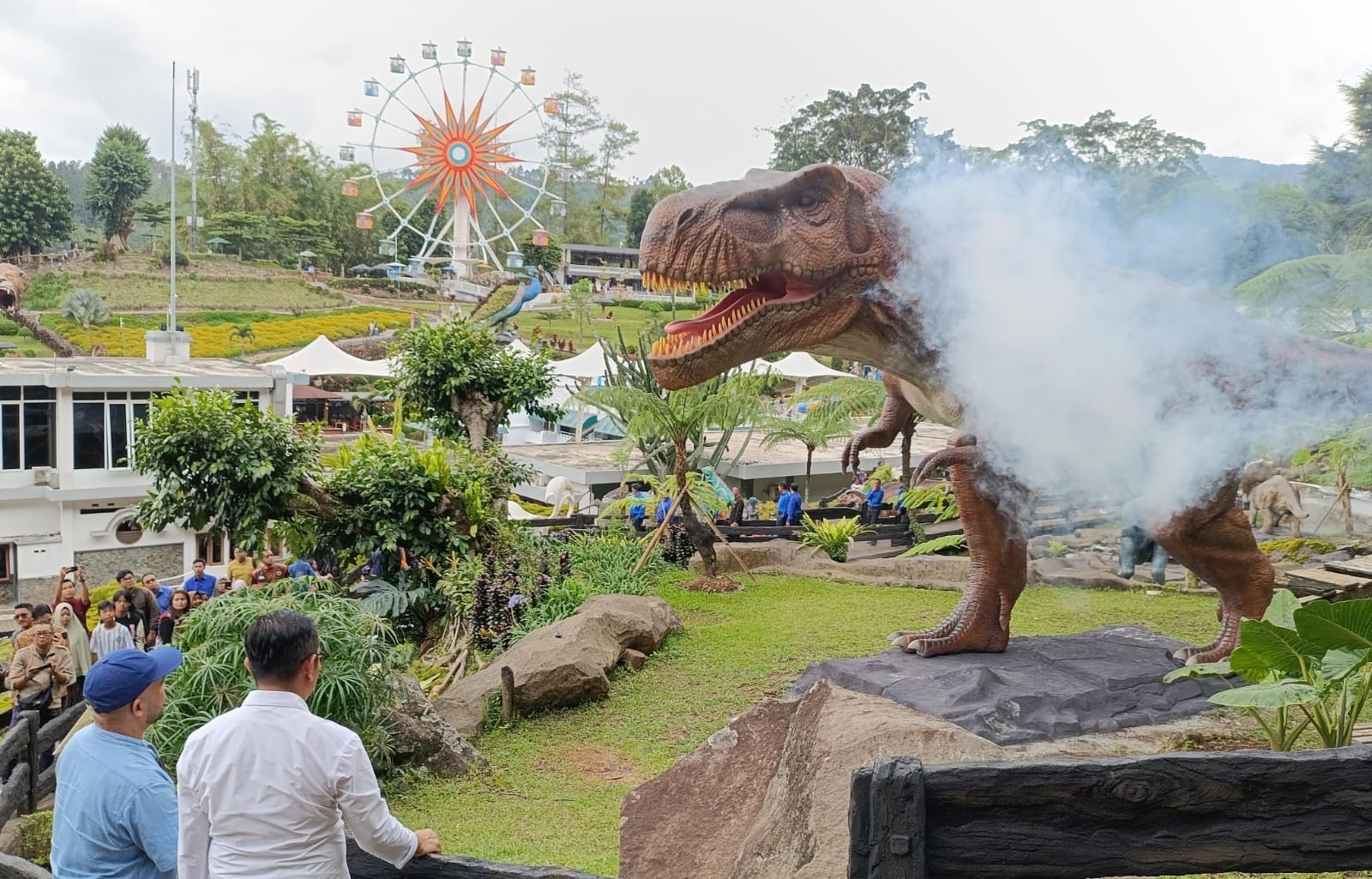 Wahana baru di Dino Ranch Selecta Kota Batu.