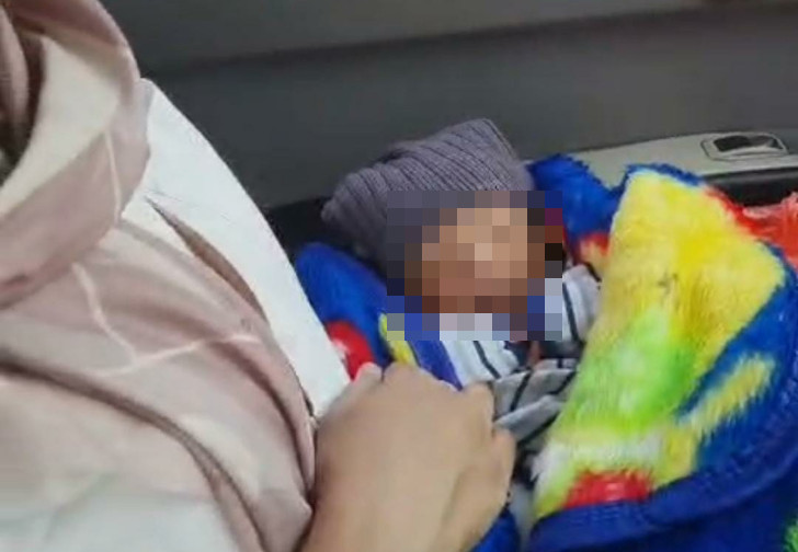 Penemuan bayi laki-laki di Jalan Raya Sumberagung Dusun Sumbermulyo Desa Sumberagung Kecamatan Ngantang, Kabupaten Malang