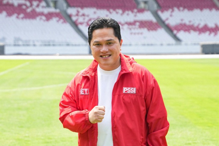 Erick Thohir Berkomitmen Bawa Timnas Indonesia ke Pildun: Raksasa Tidur Ini Akan Bangkit