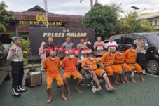 Polisi Tembak Dua dari Enam Pelaku Pencurian di Malang