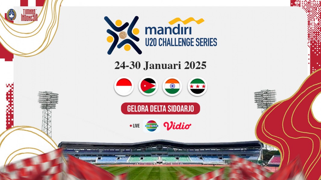 Empat Negara Bakal Ikuti Mandiri U20 Challenge Series 2025 di Sidoarjo