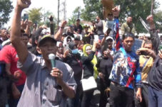 Ribuan Pedagang Sayur di Magetan Gelar Aksi Solidaritas di Pengadilan