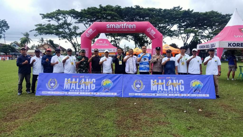 56 SSB Ikut Kompetisi Sepak Bola Malang Junior League 2025