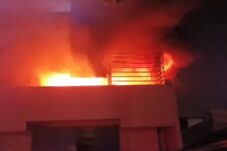 Kebakaran kantor dishub jatim