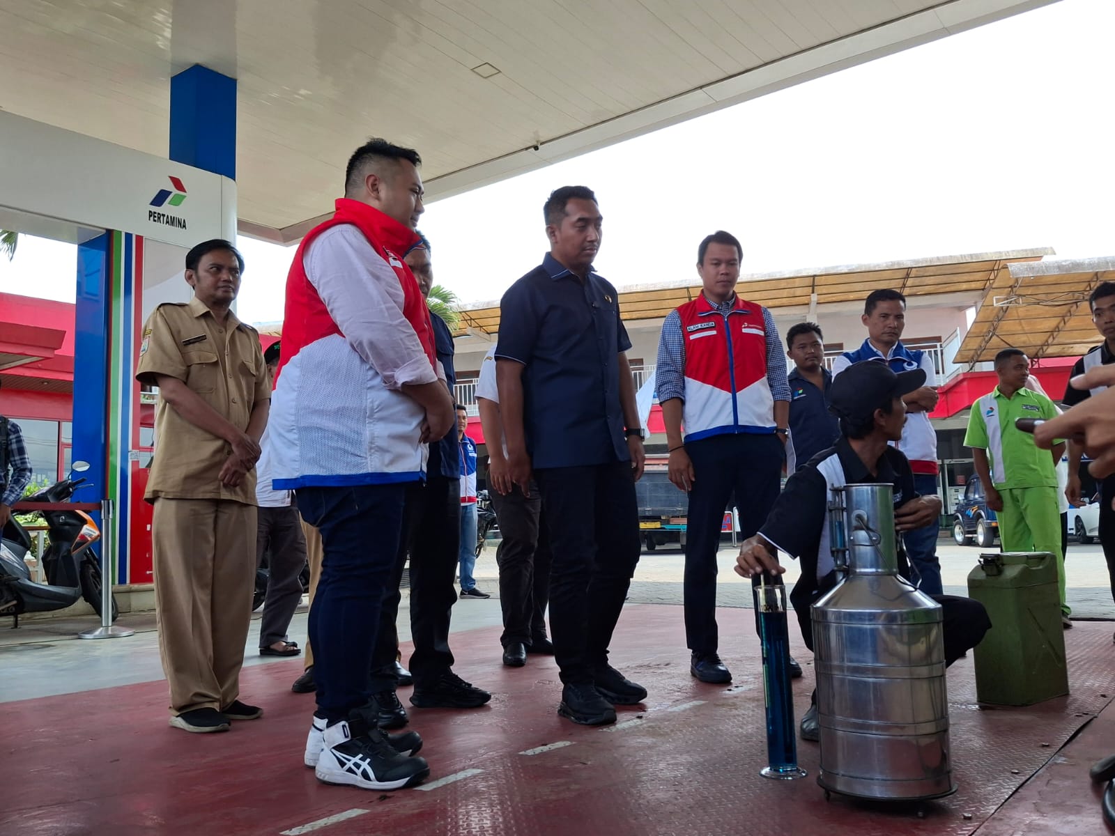 Polres Malang bersama Pertamina Sidak ke Sejumlah SPBU, Pastikan Stok Aman dan Tak Ada Oplosan