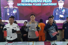 Satreskrim Polres Lamongan Tangkap Dua Pelaku Bersenjata Air Soft Guns
