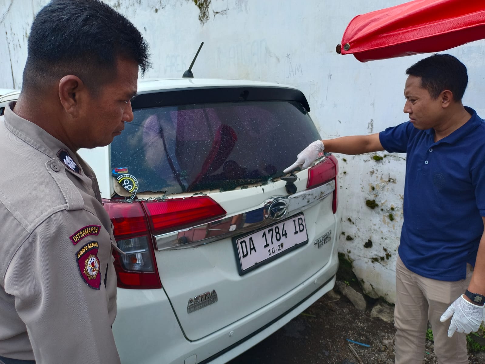 Polres Malang Buru Pelaku Penembakan Mobil di Lawang, Aksi Pelaku Terekam CCTV
