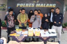 Polisi Tangkap Pasutri Pembuat Minyak Merk Sunco Palsu di Malang