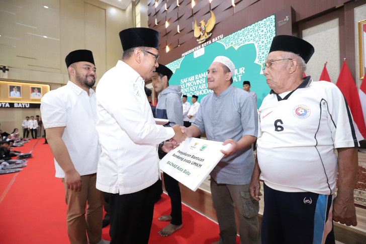 Wali Kota Batu Ajak Masyarakat Salurkan Zakat dan Shodaqoh Lewat Baznas