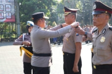 Empat Personel Polres Malang Terima Kenaikan Pangkat Pengabdian dan Reguler