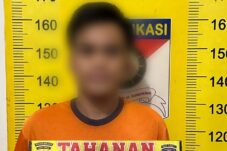 Tersangka pembunuhan setelah ditangkap Polisi (18/5/2025) (Dok. Humas Polres Malang)