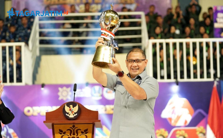 1.700 Siswa SMAN Semarakkan STCC 2025 di di GOR Gajah Mada Kota Batu