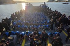 Pemindahan warga binaan sejumlah daerah menuju lapas super maksimum Nusa Kambangan (dok. Lapas Blitar untuk tagarjatim.id)