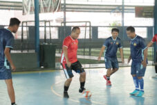 PJU Polres Lamongan Tekuk Wartawan 7-4 Dipertandingan Eksebisi, Kasat Lantas dan Reskrim Top Skor