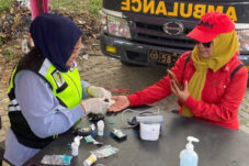 Meriahkan Hari Bhayangkara ke-79, Polres Batu Gelar Layanan Cek Kesehatan Gratis di CFD