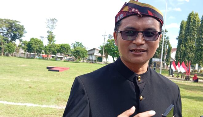 Sekretaris DPC PDIP Jember sekaligus Wakil Ketua DPRD Jember, Widarto. (Foto: Adi Permana/ tagarjatim.id )