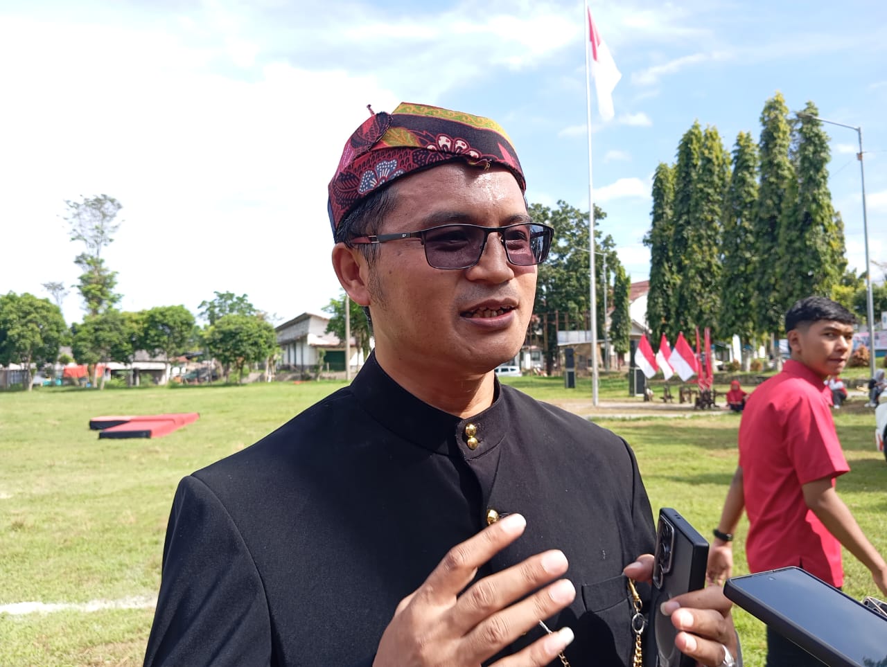 Sekretaris DPC PDIP, Widarto. (Foto: Adi Permana/ tagarjatim.id )