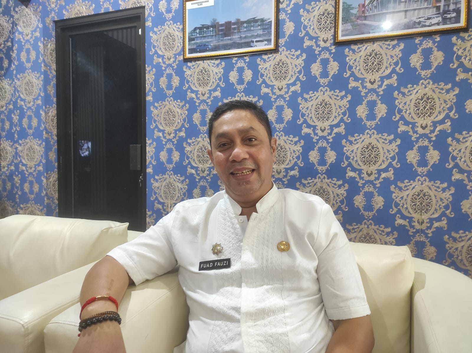 Kepala Disperindag Fuad Fauzi saat berada di gedung DPRD Kabupaten Malang, Selasa (3/6/2025). (Abdullah/tagarjati.id)