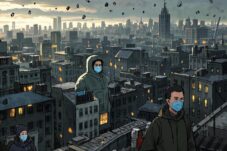 Ilustrasi pencemaran mikroplastik di udara yang menyebabkan gangguan kesehatan. (Foto : Istimewa)