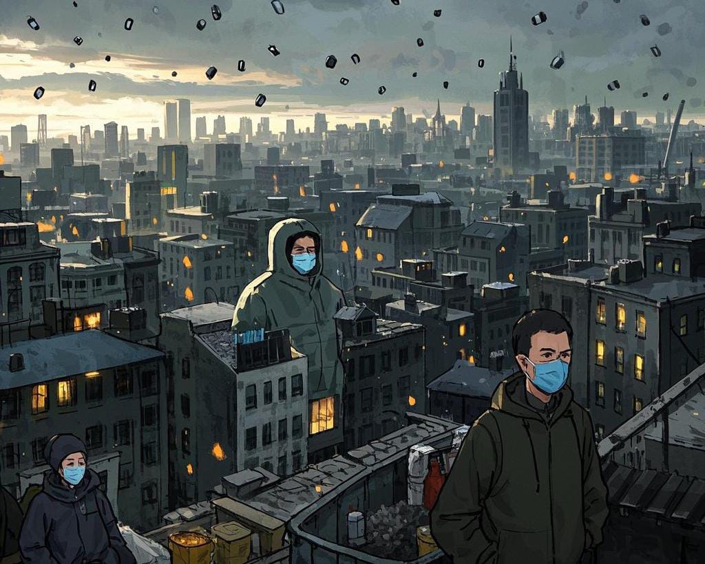 Ilustrasi pencemaran mikroplastik di udara yang menyebabkan gangguan kesehatan. (Foto : Istimewa)