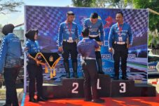 Lomba Safety Riding tingkat Polda Jatim yang digelar oleh Ditlantas Polda Jawa Timur, dalam rangka memperingati Hari Bhayangkara ke-79. Kegiatan ini berlangsung di Halaman Stadion Brantas, Kota Batu, Rabu (18/6/2025).