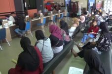 Antrean pelajar di Jombang mengurus KTP elektronik memanfaatkan momen libur sekolah (Istimewa)