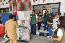 Rumah kompos bantuan PLN UIT JBM siap dimanfaatkan warga RW 05 Balas Klumprik untuk pengolahan limbah rabasan secara berkelanjutan. (Foto : Eleanor)