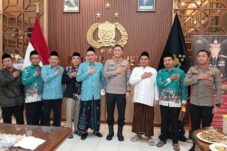 Jajaran MUI Jember saat audiensi dengan Polres Jember. (Istimewa)