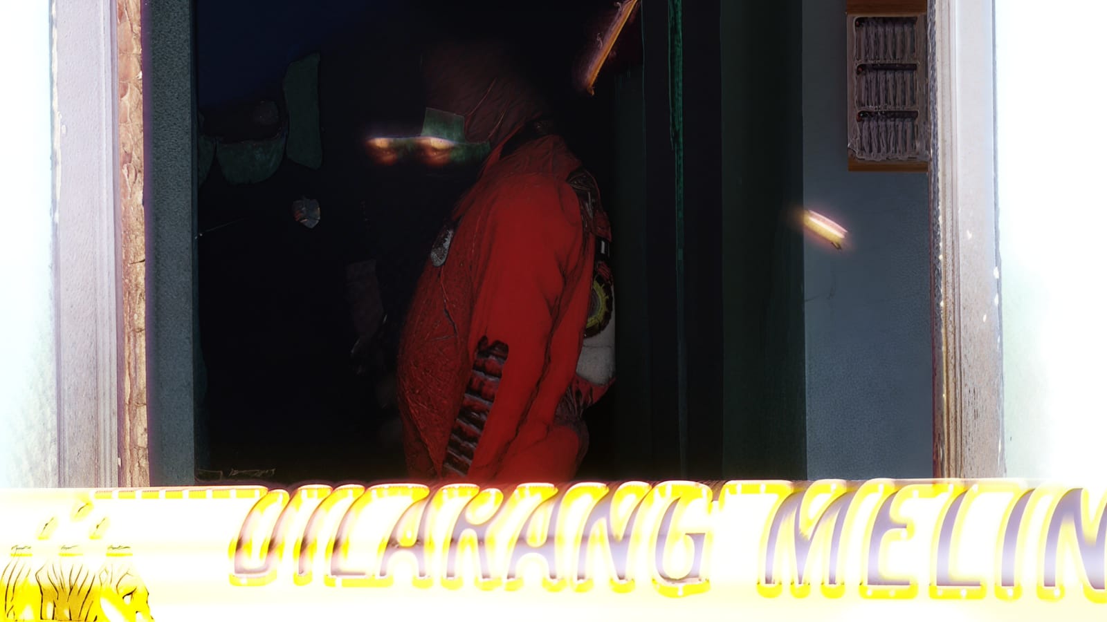 Olah TKP tim Inafis Polres Malang di lokasi peristiwa diduga pembunuhan di Lawang.