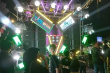 Karnaval tingkat Desa menggunakan sound horeg.