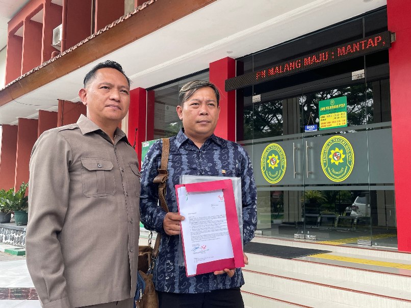 Kuasa hukum penggugat di Pengadilan Negeri Kota Malang (A.Malik/ tagarjatim.id)