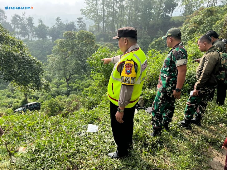 Kecelakaan di Jalur Menuju Bromo via Malang, Mobil Pengantar Wisatawan Terjun ke Jurang di Ngadas