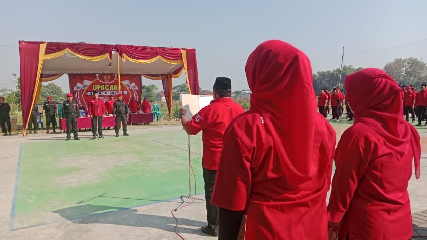 Upacara Hari Kemerdekaan, PDIP Ingatkan Kader Harus Perjuangkan Kesejahteraan Rakyat