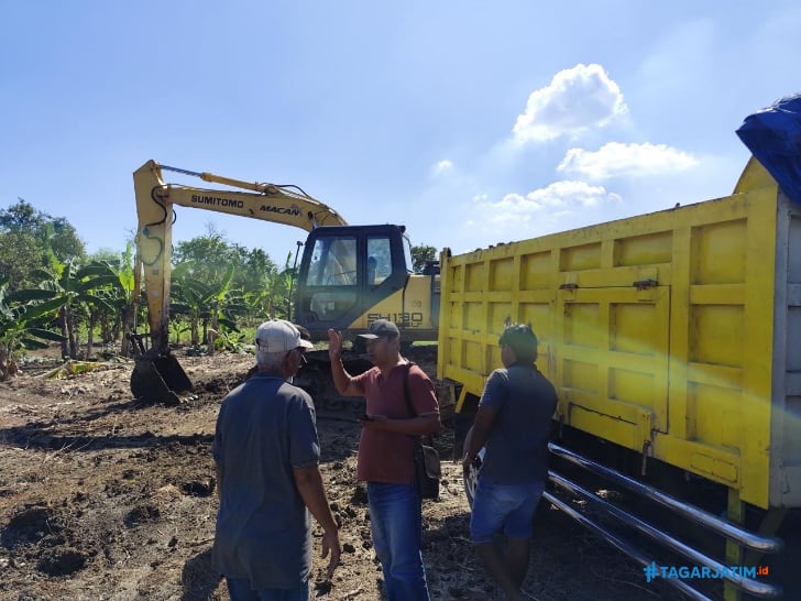 Polisi Periksa 6 Orang Terkait Tambang Galian C Ilegal di Bantaran Bengawan Solo Bungah