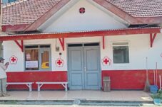 Kantor Palang Merah Indonesia (PMI) Kota Batu kini tidak beroperasi, dan harus menutup pelayanan akibat konflik antar pengurus (Moch Firman/ Tagarjatim.id)
