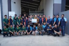 Peresmian pusat distribusi