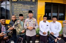 Kapolres Blitar Kota AKBP Tutys Yudho Uly saat memberikan keterangan kepada wartawan di Mapolres Blitar Kota (Novianto, tagarjatim.id)